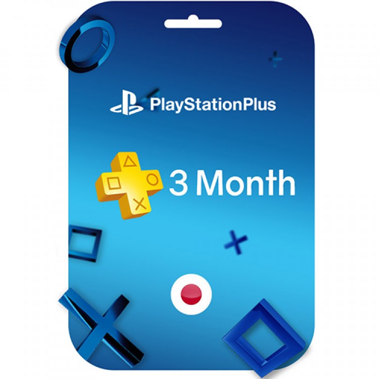 PS Plus 3 Month JPN 